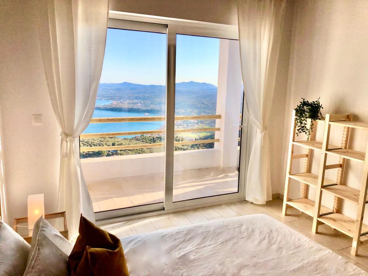 House Tanna: Corfiot Riviera Villa with Sea Views Spartylas Exterior photo